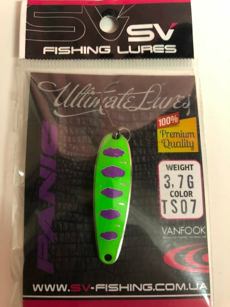 SV Fishing Lures Spoon Panic 3,7gr