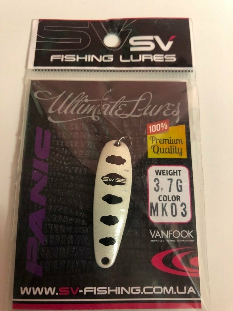 SV Fishing Lures Spoon Panic 3,7gr