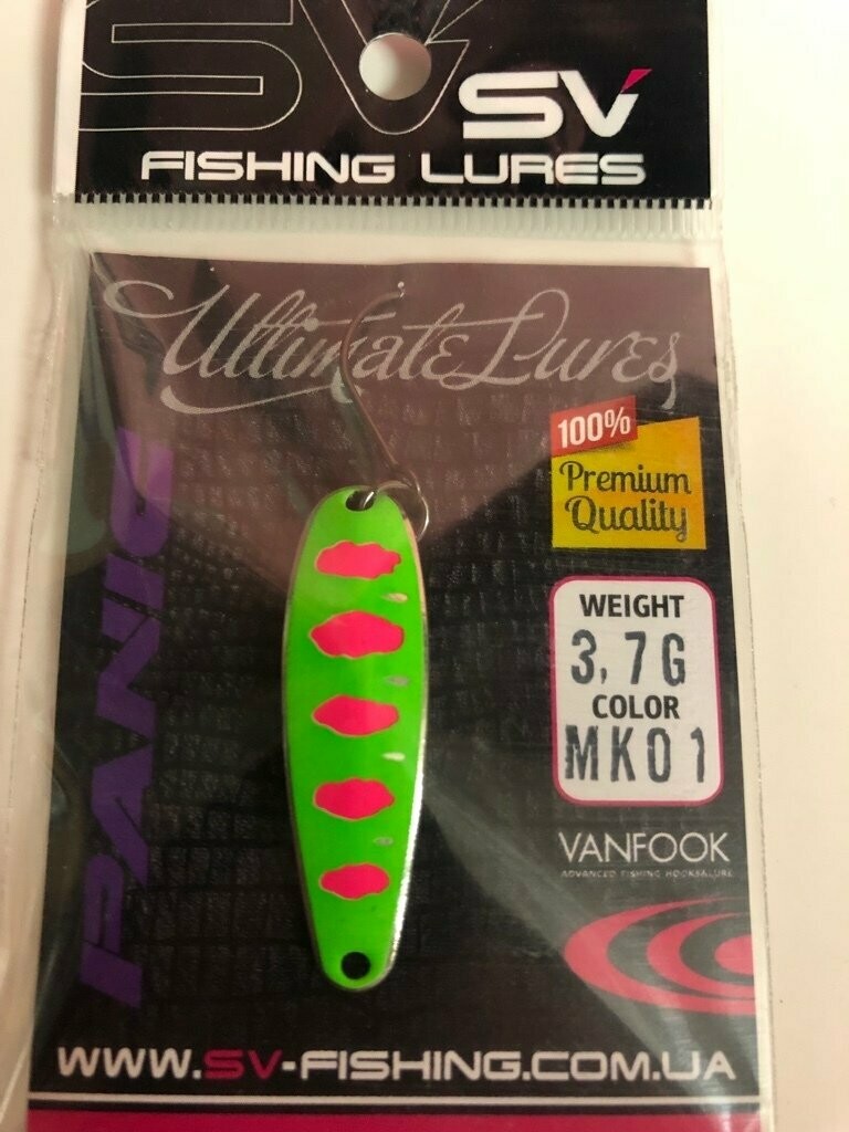 SV Fishing Lures Spoon Panic 3,7gr