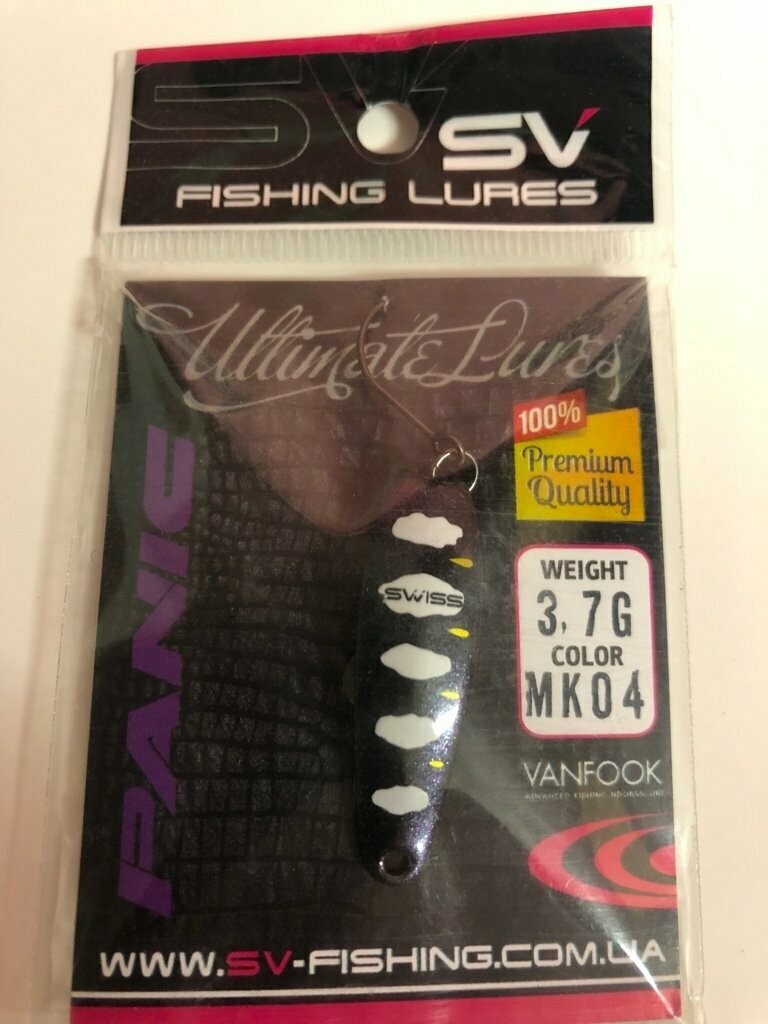SV Fishing Lures Spoon Panic 3,7gr