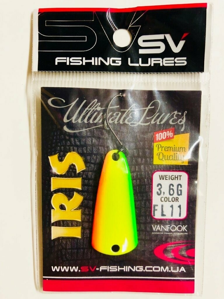SV Fishing Lures Spoon Iris 3,6gr