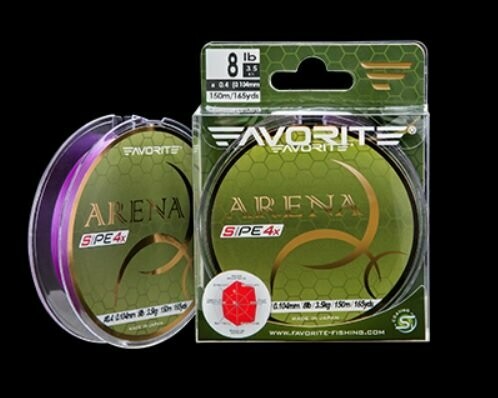 Favorite Arena S PE Fishing Line geflochten 0,4