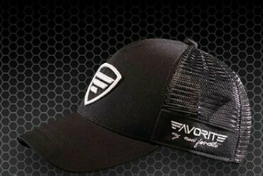 Favorite Cap schwarz-Netz
