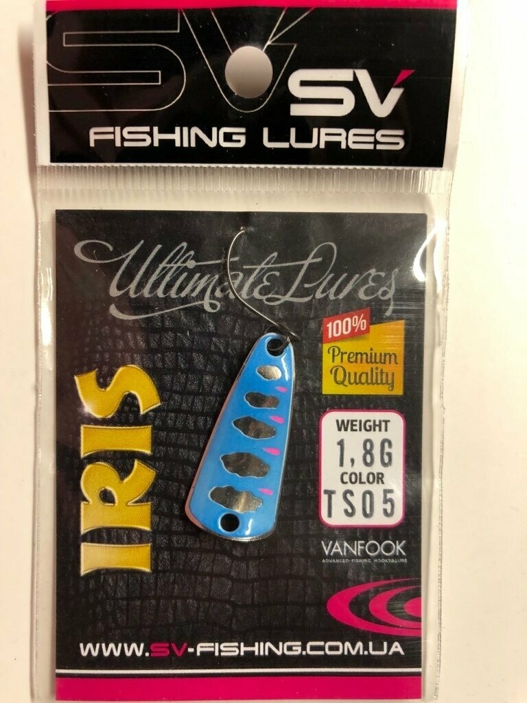 SV Fishing Lures Spoon Iris 1,8gr