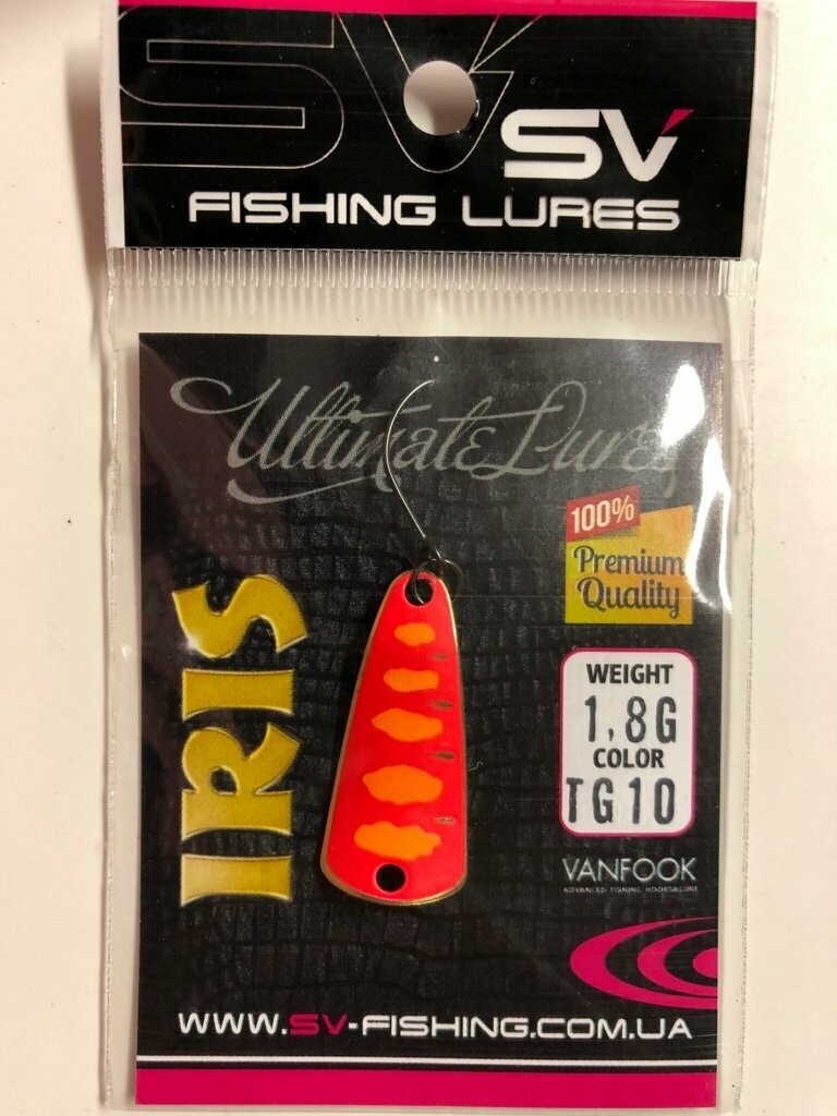 SV Fishing Lures Spoon Iris 1,8gr