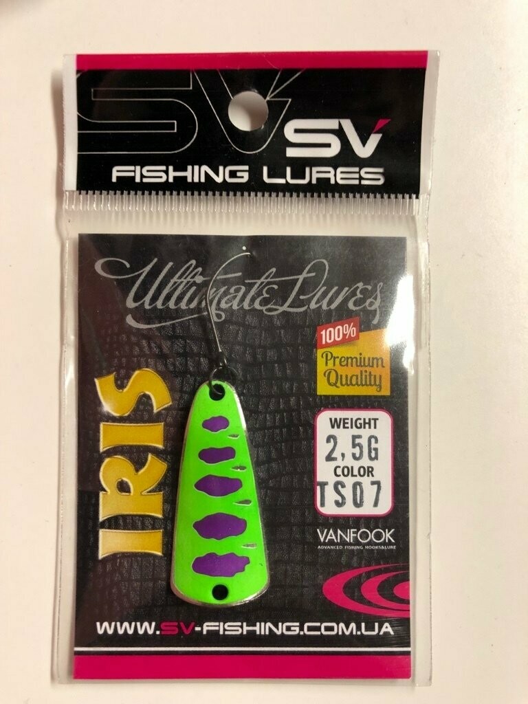 SV Fishing Lures Spoon Iris 2,5gr