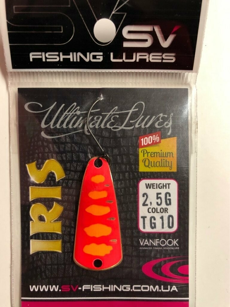 SV Fishing Lures Spoon Iris 2,5gr