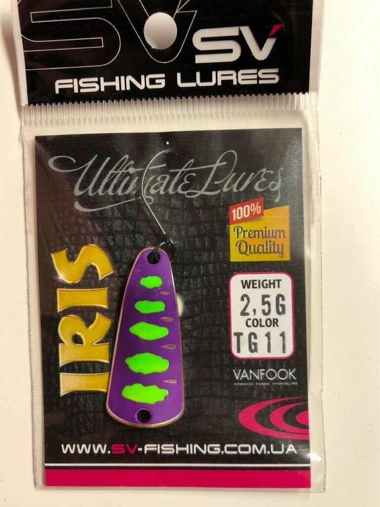 SV Fishing Lures Spoon Iris 2,5gr