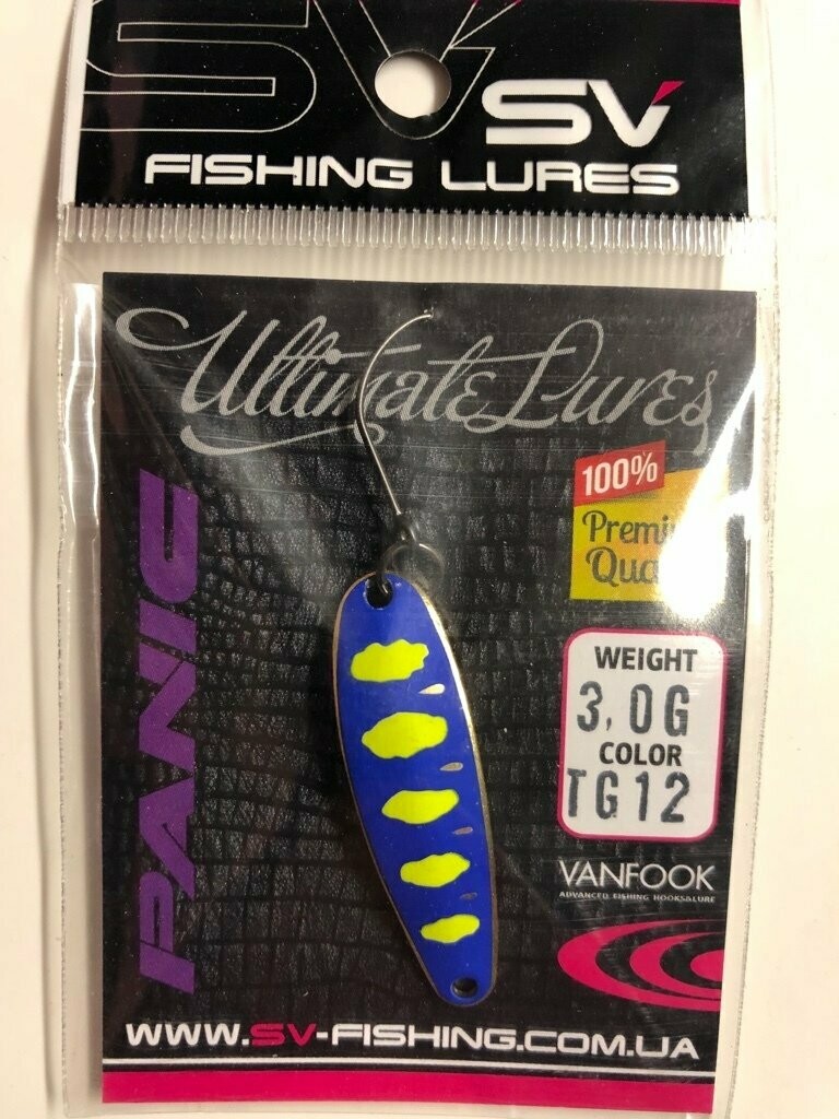 SV Fishing Lures Spoon Panic 3,0gr