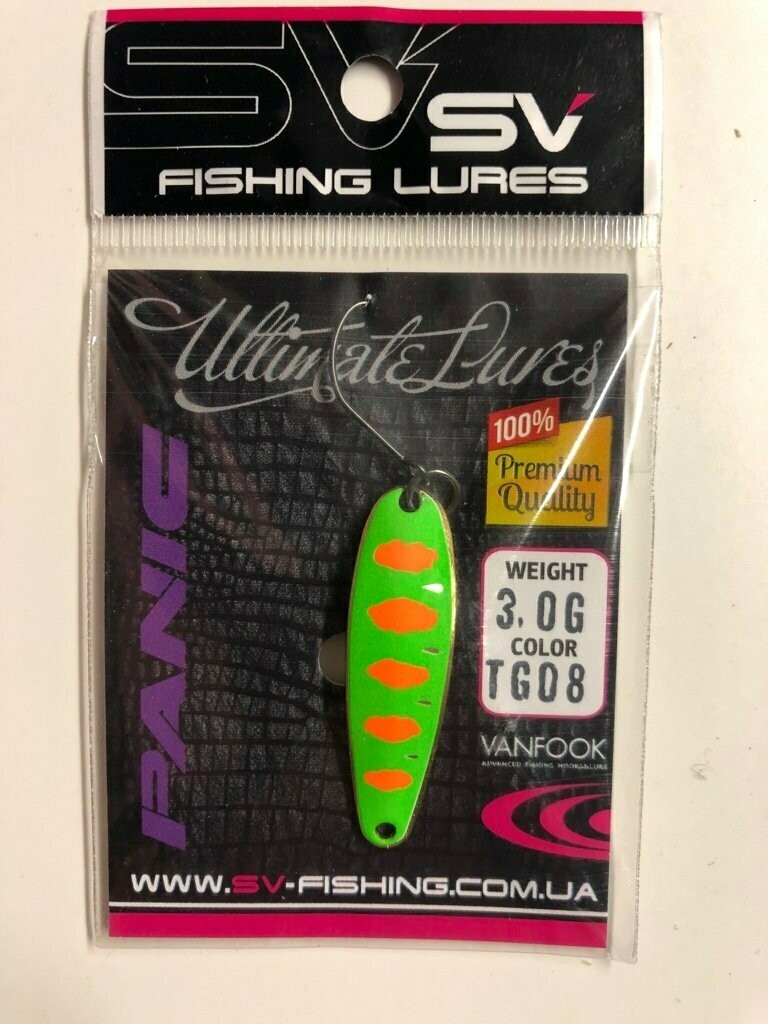 SV Fishing Lures Spoon Panic 3,0gr