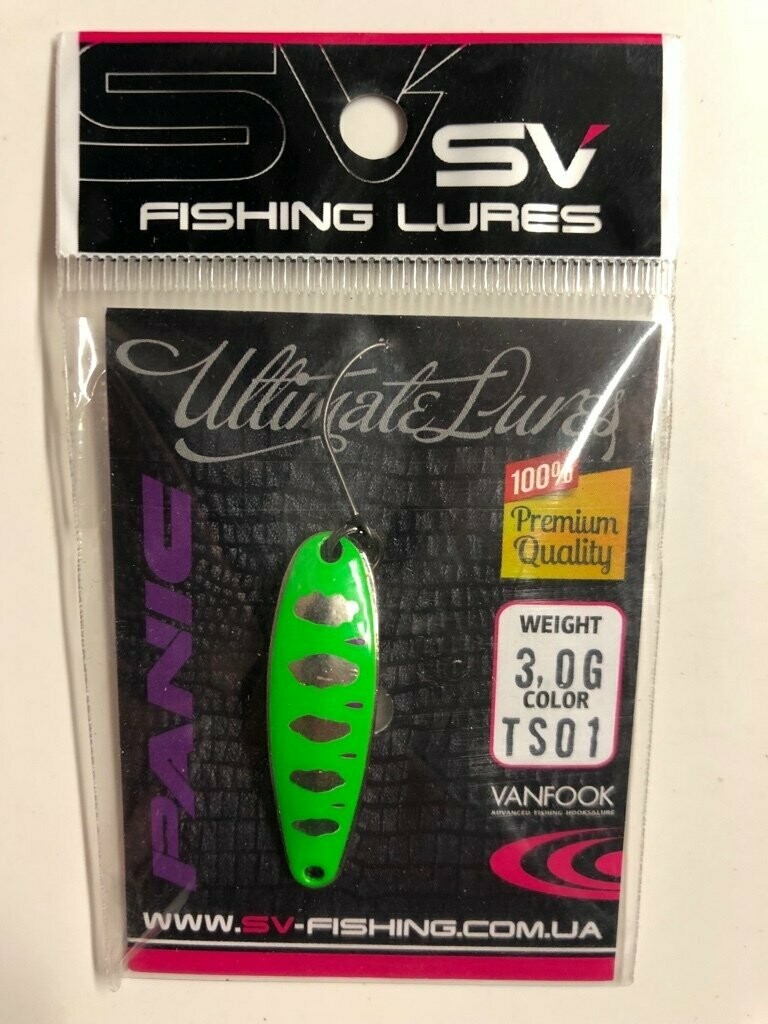 SV Fishing Lures Spoon Panic 3,0gr