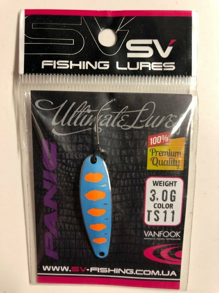 SV Fishing Lures Spoon Panic 3,0gr