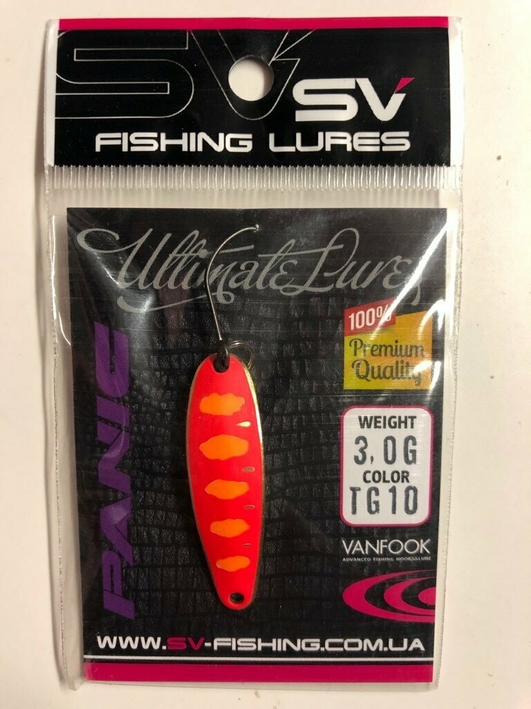 SV Fishing Lures Spoon Panic 3,0gr