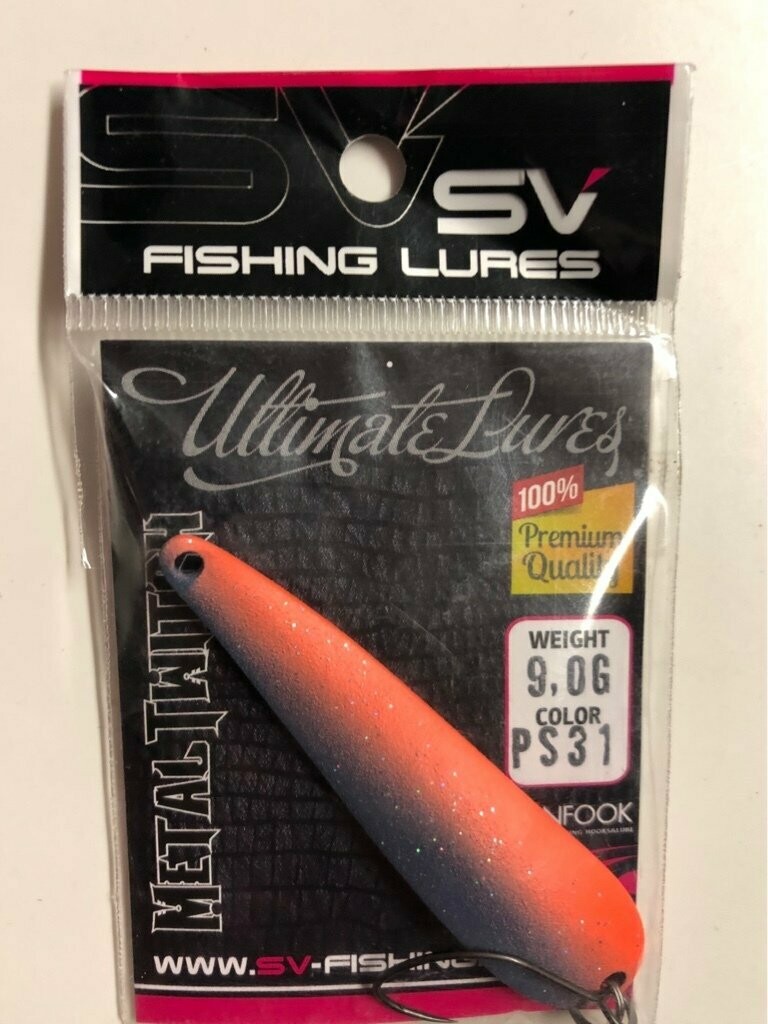 SV Fishing Lures Spoon Metal Twitch 9,0gr