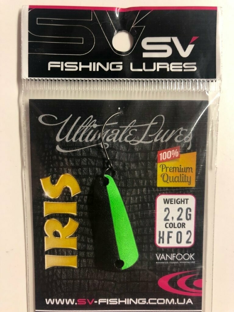 SV Fishing Lures Spoon Iris 2,2gr
