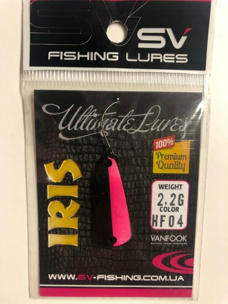SV Fishing Lures Spoon Iris 2,2gr