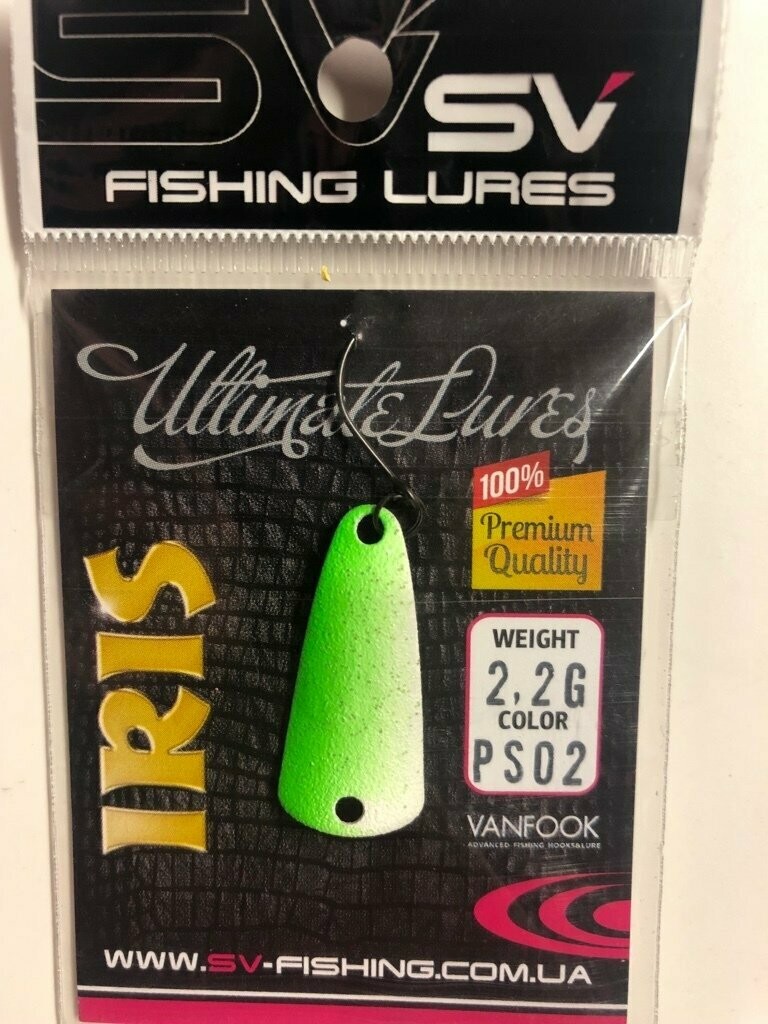 SV Fishing Lures Spoon Iris 2,2gr