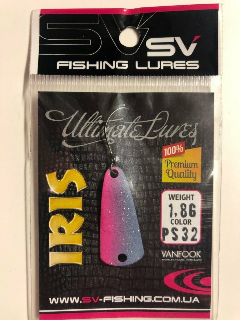 SV Fishing Lures Spoon Iris 1,8gr