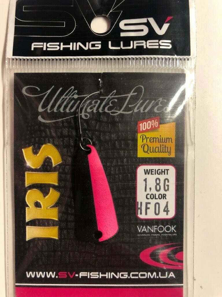 SV Fishing Lures Spoon Iris 1,8gr