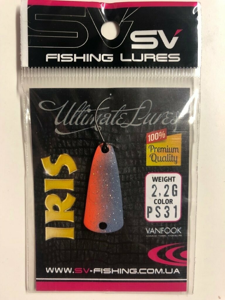 SV Fishing Lures Spoon Iris 2,2gr
