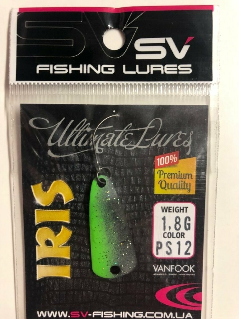 SV Fishing Lures Spoon Iris 1,8gr