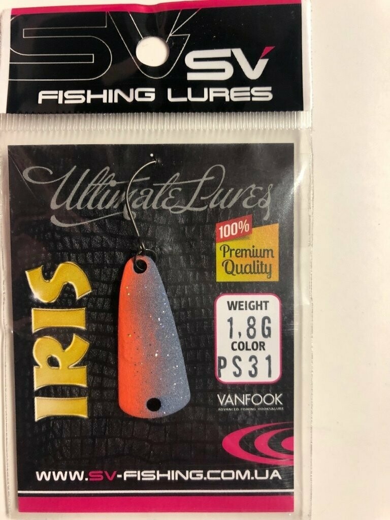 SV Fishing Lures Spoon Iris 1,8gr