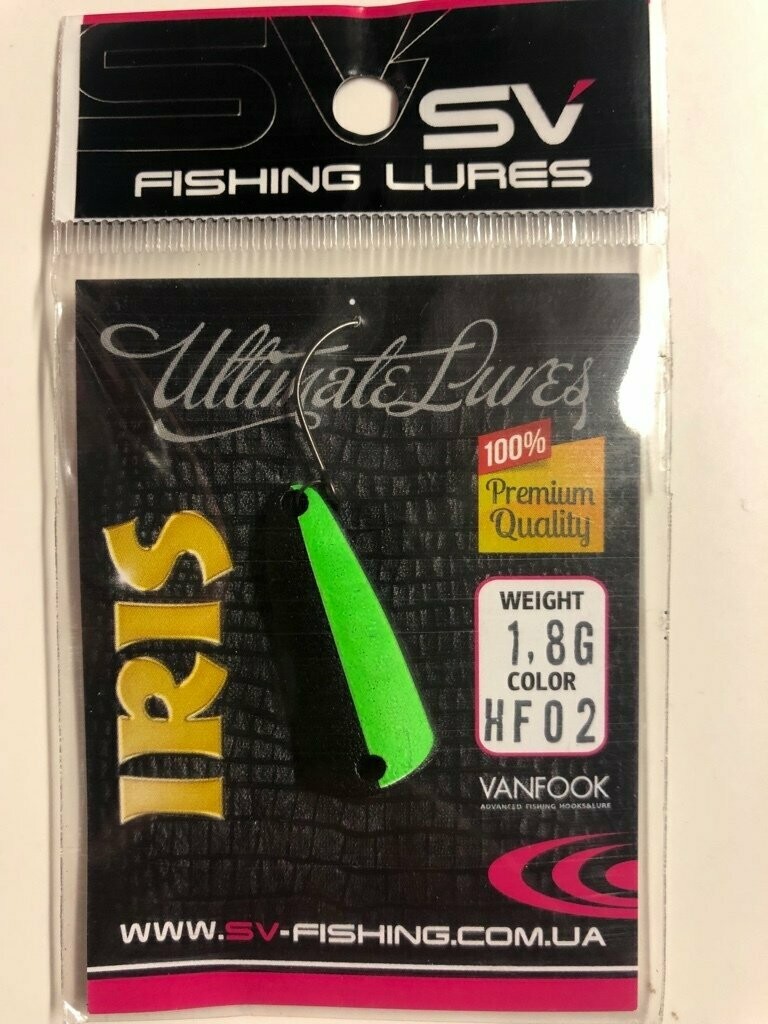 SV Fishing Lures Spoon Iris 1,8gr
