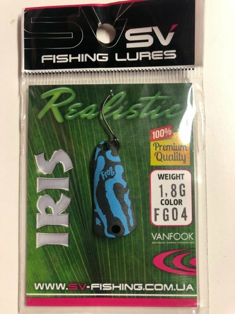 SV Fishing Lures Spoon Iris 1,8gr