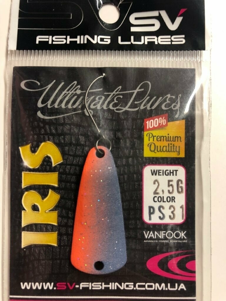 SV Fishing Lures Spoon Iris 2,5gr