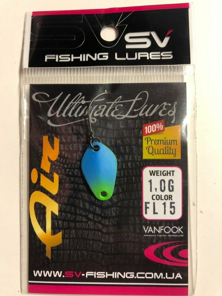 SV Fishing Lures Spoon Air 1,0gr