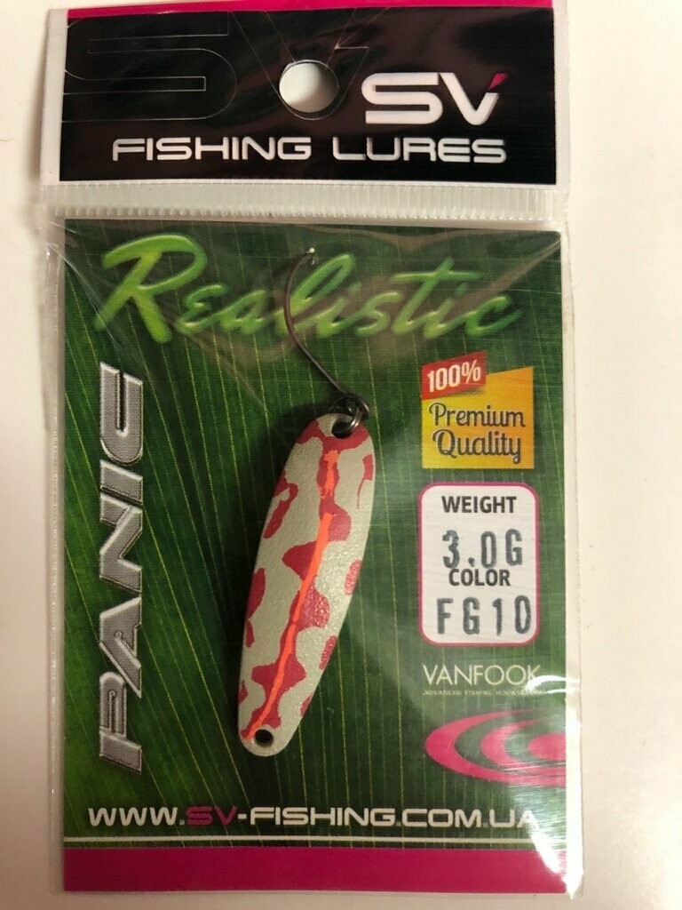 SV Fishing Lures Spoon Panic 3,0gr