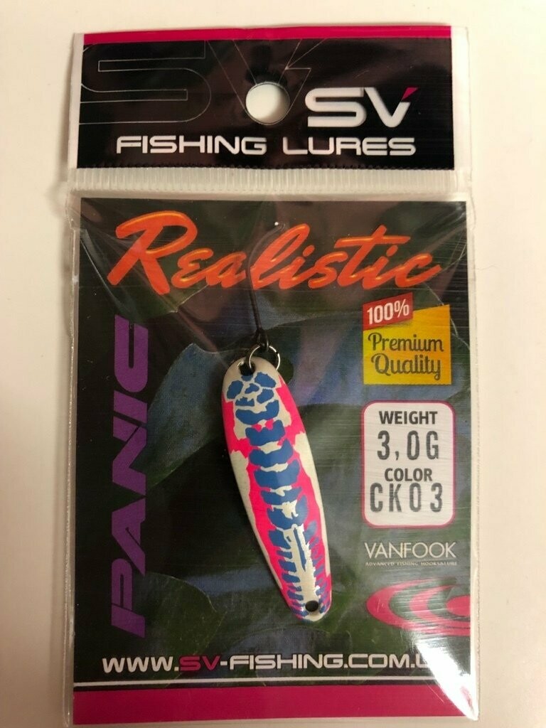 SV Fishing Lures Spoon Panic 3,0gr