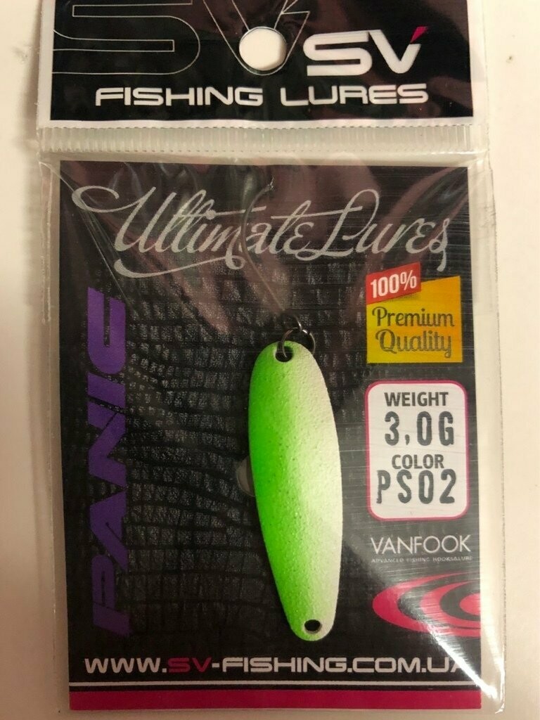 SV Fishing Lures Spoon Panic 3,0gr