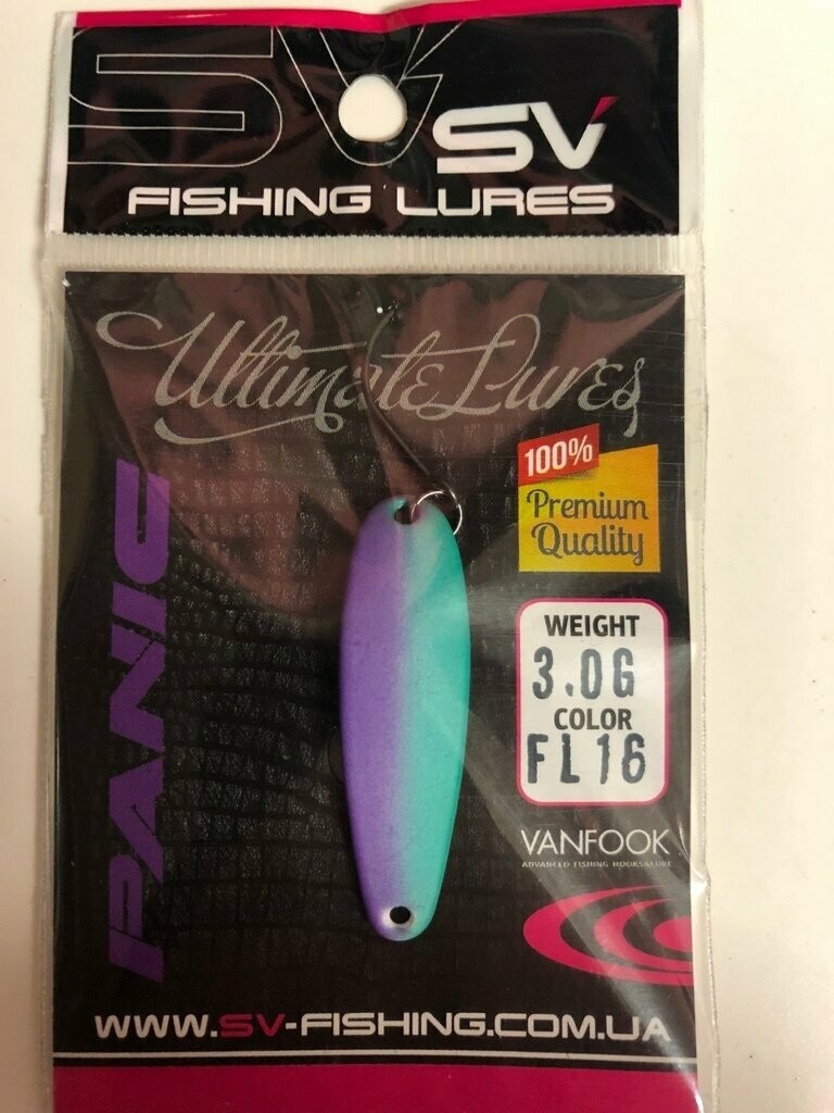 SV Fishing Lures Spoon Panic 3,0gr