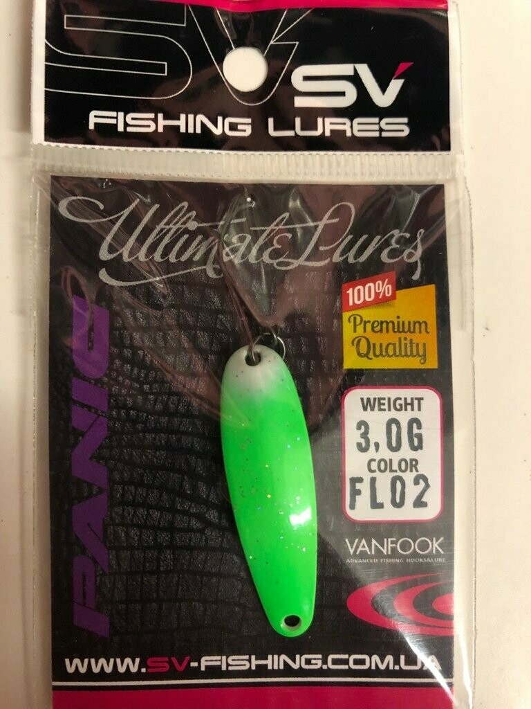 SV Fishing Lures Spoon Panic 3,0gr