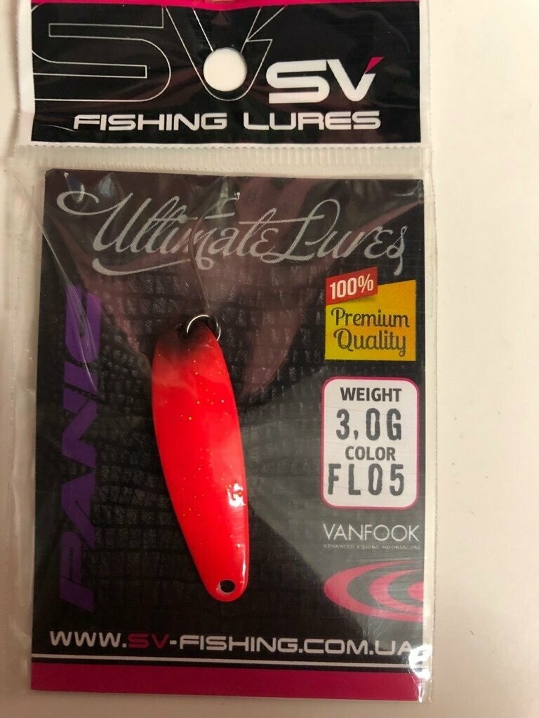 SV Fishing Lures Spoon Panic 3,0gr