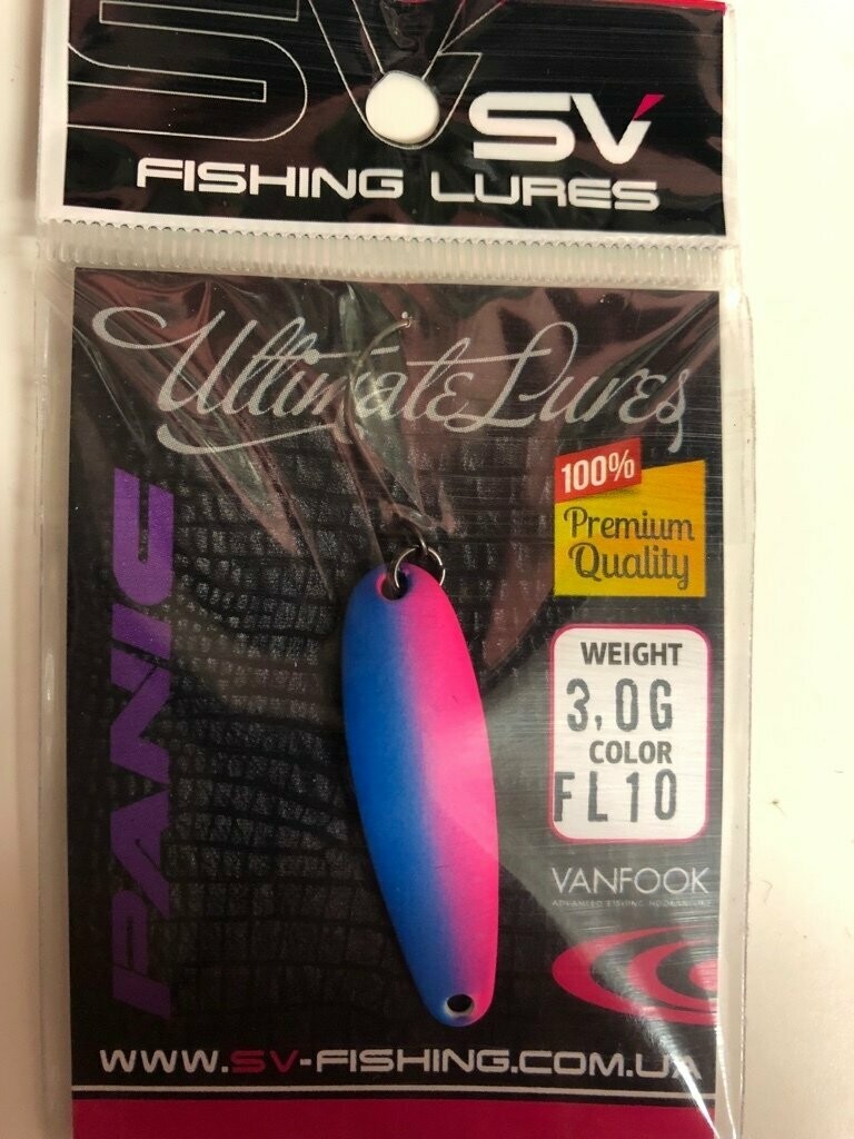 SV Fishing Lures Spoon Panic 3,0gr