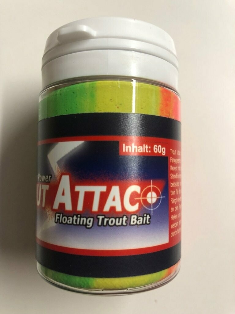 Trout Attac Garlic Floating Bait Amino Power