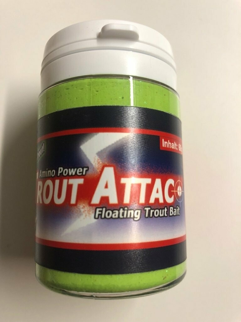 Trout Attac Garlic Floating Bait Amino Power