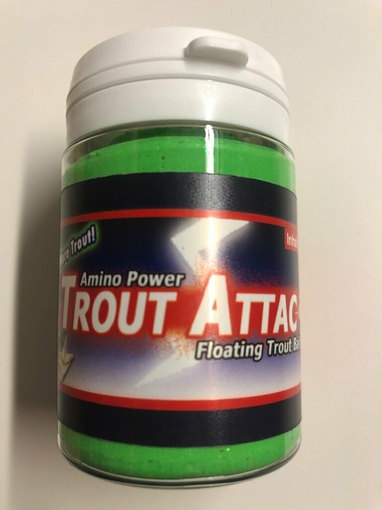 Trout Attac Garlic Floating Bait Amino Power