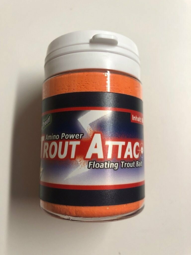 Trout Attac Garlic Floating Bait Amino Power