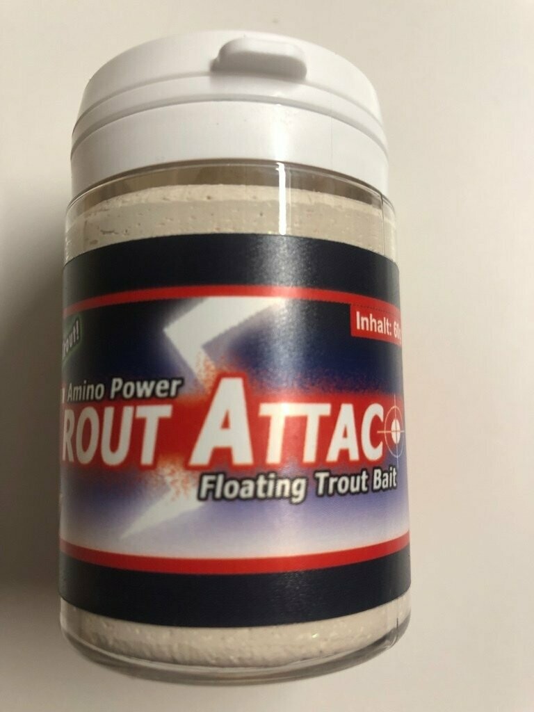 Trout Attac Garlic Floating Bait Amino Power