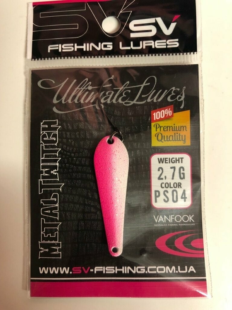 SV Fishing Lures Spoon Metal Twitch 2,7gr