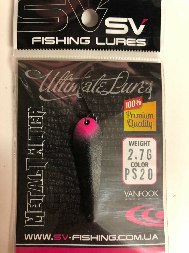 SV Fishing Lures Spoon Metal Twitch 2,7gr