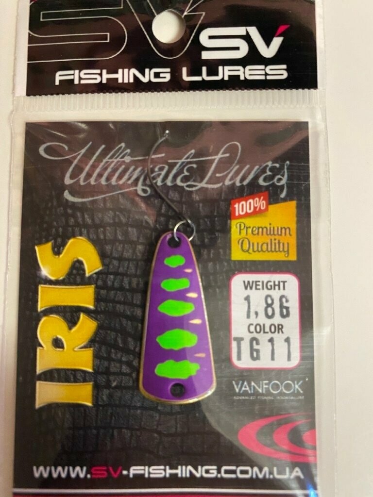 SV Fishing Lures Spoon Iris 1,8gr