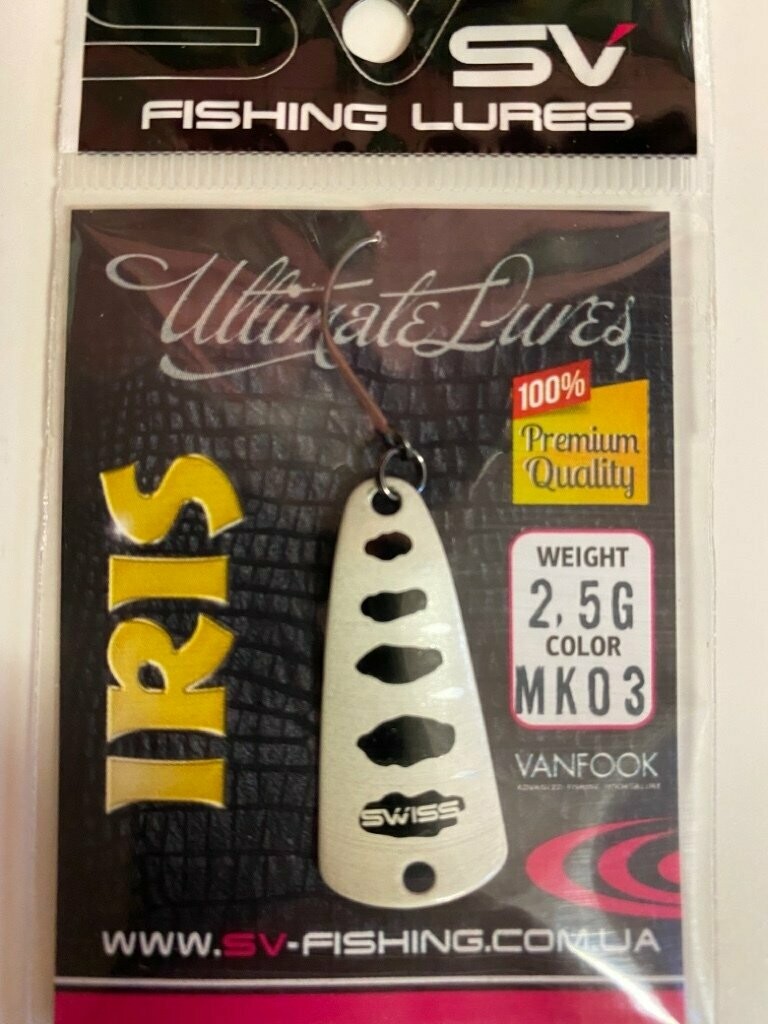 SV Fishing Lures Spoon Iris 2,5gr