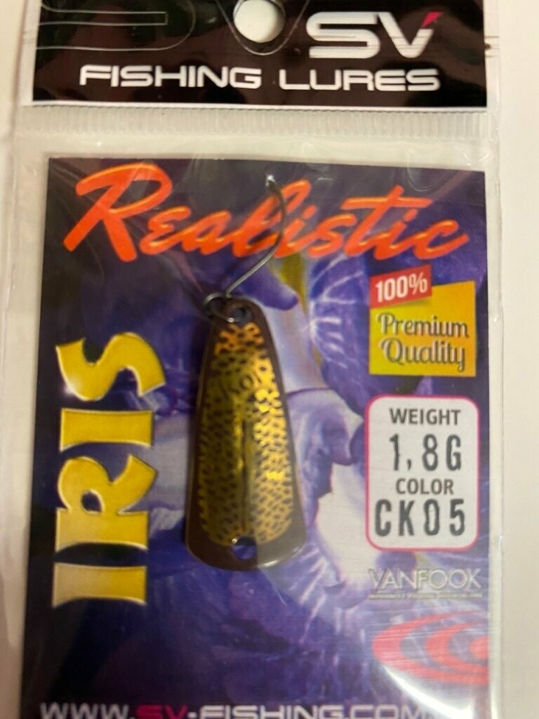 SV Fishing Lures Spoon Iris 1,8gr
