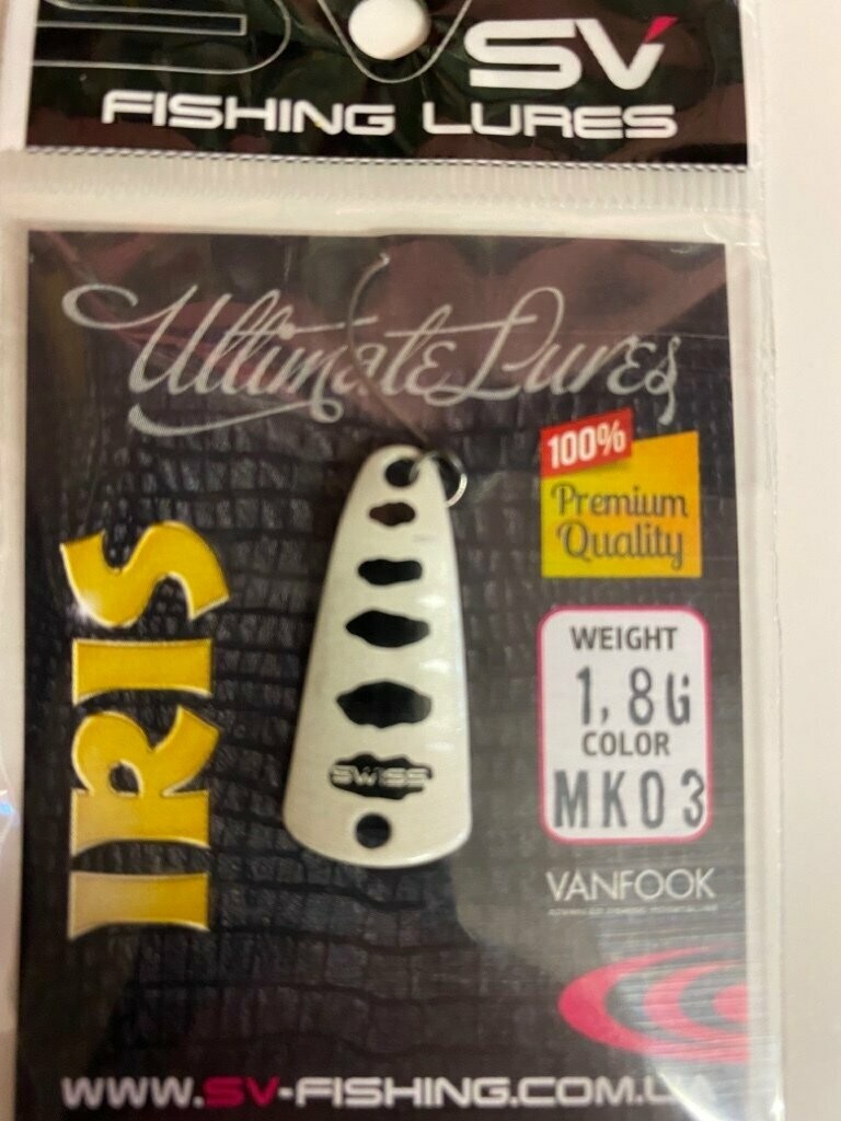 SV Fishing Lures Spoon Iris 1,8gr