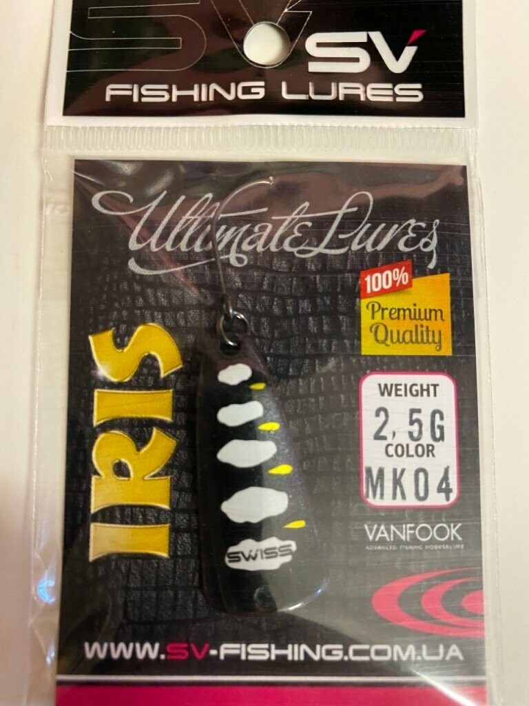 SV Fishing Lures Spoon Iris 2,5gr