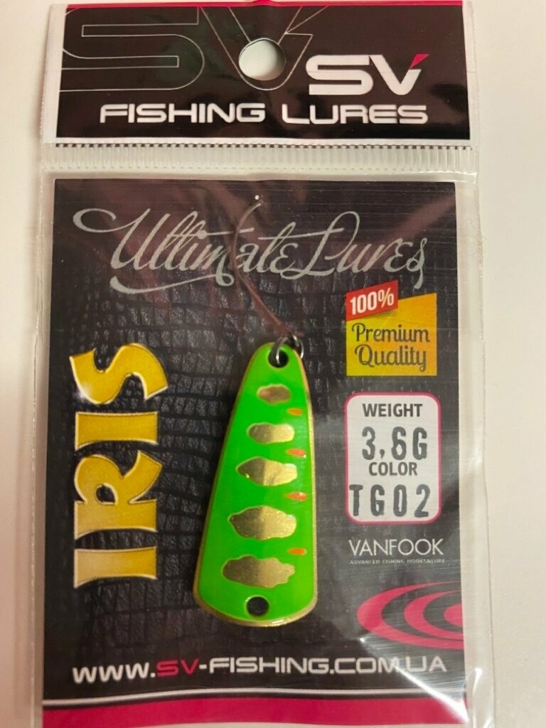 SV Fishing Lures Spoon Iris 3,6gr